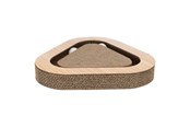 Katten - Trixie Scratching cardboard with balls catnip 36 × 5 × 36/36 cm Bruin - TX48009