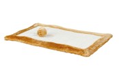 Katten - Trixie Krabbemat sisal tapijt/pluche 55 × 35 cm natuurlijk/bruin - TX4325