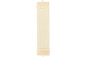 Katten - Trixie Krabplank sisal tapijt/pluche kattenkruid 15 × 56 cm natuurlijk/beige - TX43071