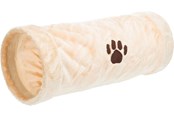 Katten - Trixie Playing tunnel plush ø 22 × 60 cm Beige - TX42981