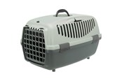 Honden - Trixie Be Eco Capri 1 transportbox XS: 32 × 31 × 48 cm antraciet/groen-grijs - TX39805