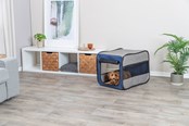 Honden - Trixie Hondenbench Twister opvouwbaar polyester pop-up reisbench klein 45x45x64cm - TX39692