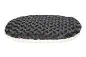 Honden - Trixie Kaline kussen ovaal 64 × 41 cm grijs/roomkleurig - TX38953