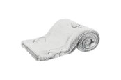 Honden - Trixie Nando Blanket soft fleece 75x50cm Light Grey - TX37847