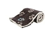Honden - Trixie Jimmy deken zacht pluche 100 × 70 cm taupe/beige - TX37617