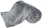 Honden - Trixie Kimmy Zachte Pluchen Hondendeken Grijs 200x150cm - TX37213