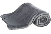 Honden - Trixie Kimmy Zachte Pluchen Hondendeken Grijs 100x75cm - TX37211
