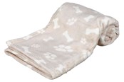 Honden - Trixie Dog Blanket Kenny Plush Beige 75x50cm - TX37162