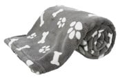 Honden - Trixie Dog Blanket Kenny Plush Grey 150x100cm - TX37097