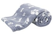 Honden - Trixie Dog Blanket Kenny Plush Blue 75x50cm - TX37090