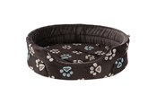Honden - Trixie Jimmy bed oval 45 × 35 cm taupe - TX37031