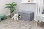 Honden - Trixie Kimy Soft Edition inklapbare huisdierengrot 72x40x40cm - 36315