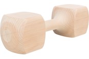 Honden - Trixie Wooden retrieving dumbbell angular 25 cm approx. 650 G - TX3224