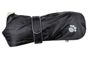 Honden - Trixie Orléans coat M: 50 cm Zwart - TX30516
