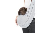 Honden - Trixie Junior Pet Front Carrier Soft Light Grey 22x20x60cm Up to 5kg - TX28948