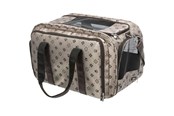 Honden - Trixie Maxima carrier enlargeable 33 × 32 × 54 cm beige/brown - TX28903