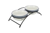 Katten - Trixie Keramische Kattenset met Standaard - TX24790