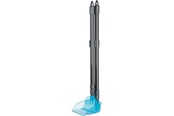 Honden - Trixie Stoffer en blik met hark 57-102 cm grijs/blauw - TX23650