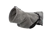 Honden - Trixie Bathrobe for Honden terry cloth M: 50 cm Grijs - TX23573
