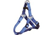 Honden - Trixie Premium One Touch harness L: 65–80 cm/25 mm royal blue - TX204602