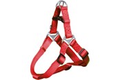 Honden - Trixie Premium One Touch harness M: 50–65 cm/20 mm red - TX204503
