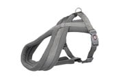 Honden - Trixie Premium toerharnas M: 45-80 cm/25 mm grafiet - TX203916