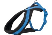 Honden - Trixie Premium touring harness S: 35–65 cm/20 mm Koninklijk blauw - TX203702