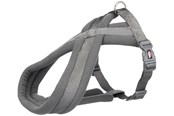 Honden - Trixie Premium touring harnas XS-S: 30-55 cm/15 mm grafiet - TX203616