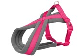 Honden - Trixie Premium touring harness XS–S: 30–55 cm/15 mm Fuchsia - TX203611