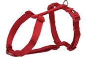 Honden - Trixie Premium H-harness M–L: 52–75 cm/20 mm Rood - TX203403