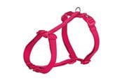 Honden - Trixie Premium H-harness S–M: 42–60 cm/15 mm Fuchsia - TX203311
