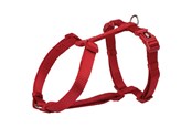 Honden - Trixie Premium H-harness S–M: 42–60 cm/15 mm Rood - TX203303