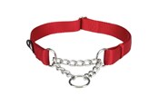 Honden - Trixie Premium semi-choke M–L: 35–50 cm/20 mm Rood - TX202803