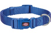 Honden - Trixie Premium Halsband S: 25–40 cm/15 mm Koninklijk blauw - TX202202