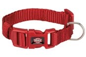 Honden - Trixie Premium Collar Red XXS–XS 15-25cm/10mm - TX202103