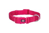 Honden - Trixie Premium Halsband XS–S: 22–35 cm/10 mm Fuchsia - TX201411