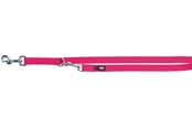 Honden - Trixie Premium adjustable leash XS–S: 2.00 m/15 mm Fuchsia - TX200411