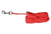 Honden - Trixie Tracking leash round S–M: 15 m/ø 5 mm Rood - TX19773