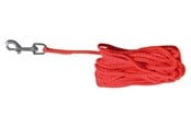 Honden - Trixie Tracking leash round S–M: 10 m/ø 5 mm Rood - TX19763