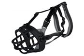 Honden - Trixie Muzzle Flex muzzle rubber M black - TX17612