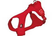 Honden - Trixie Comfort Soft touring harness S: 33–50 cm/20 mm Rood - TX16273