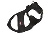 Honden - Trixie Comfort Soft touring harness XXS–XS: 28–40 cm/15 mm black - TX16251