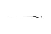 Honden - Trixie Chain leash with nylon hand loop L–XL: 1.00 m/4.0 mm Zwart - TX14031
