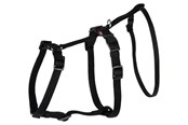 Honden - Trixie Panic Harness Stay XS–S: 30–40 cm/10 mm Zwart - TX13091
