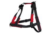 Honden - Trixie Lead'n'Walk Soft Training harness L–XL: 65–105 cm/25 mm Zwart - TX13057