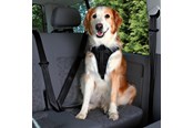 Honden - Trixie Comfort car harness L: 65–80 cm/23 mm Zwart - TX12857