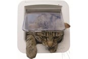 Katten - Sureflap Microchip cat flap White - *DEMO* - K39000