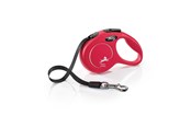 Honden - Flexi New CLASSIC XS Tape Leash 3m 12kg Red - H7845R