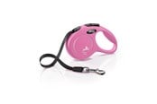 Honden - Flexi New CLASSIC XS Tape Leash 3m 12kg Pink - H7845P