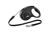 Honden - Flexi New CLASSIC m Leash 5 m Zwart - H7842S